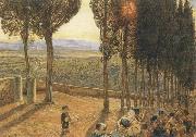 William Holman Hunt Festa at Fiesole oil painting artist